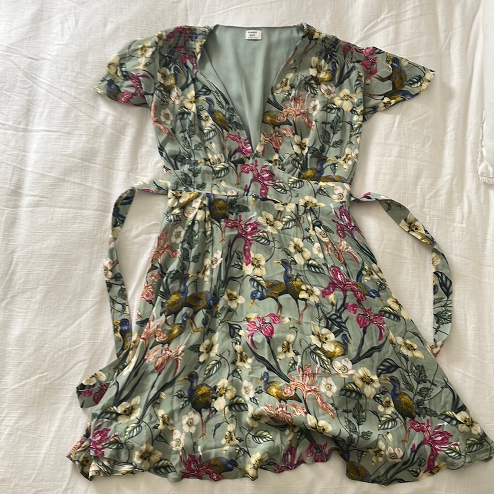 Light green sundress